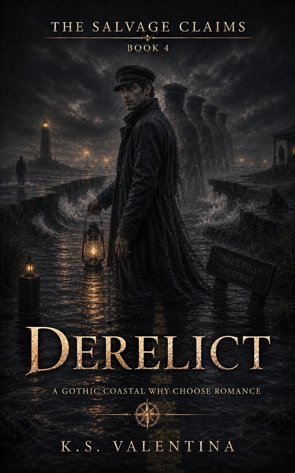 Derelict by K.S. Valentina book cover