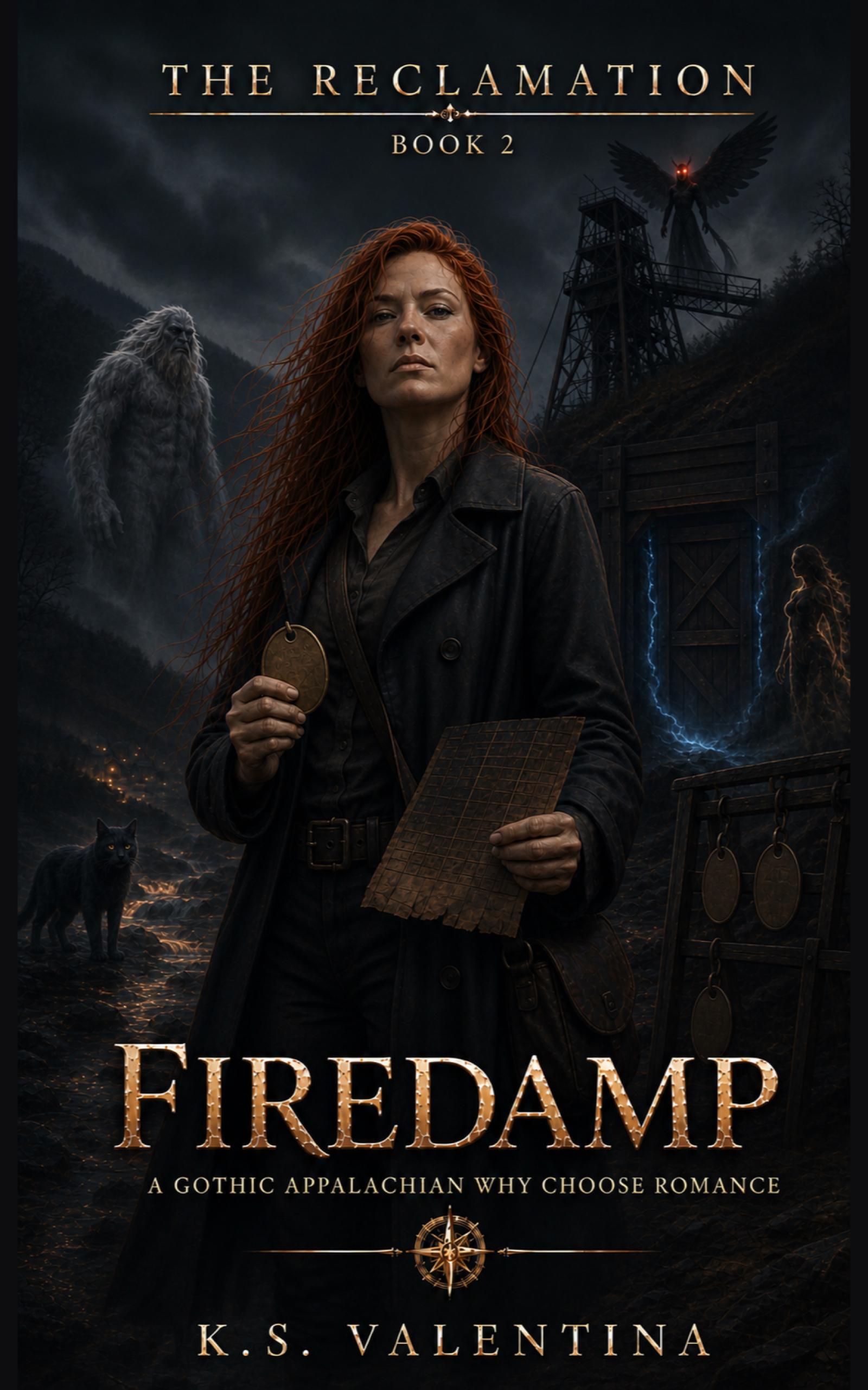 Firedamp by K.S. Valentina book cover